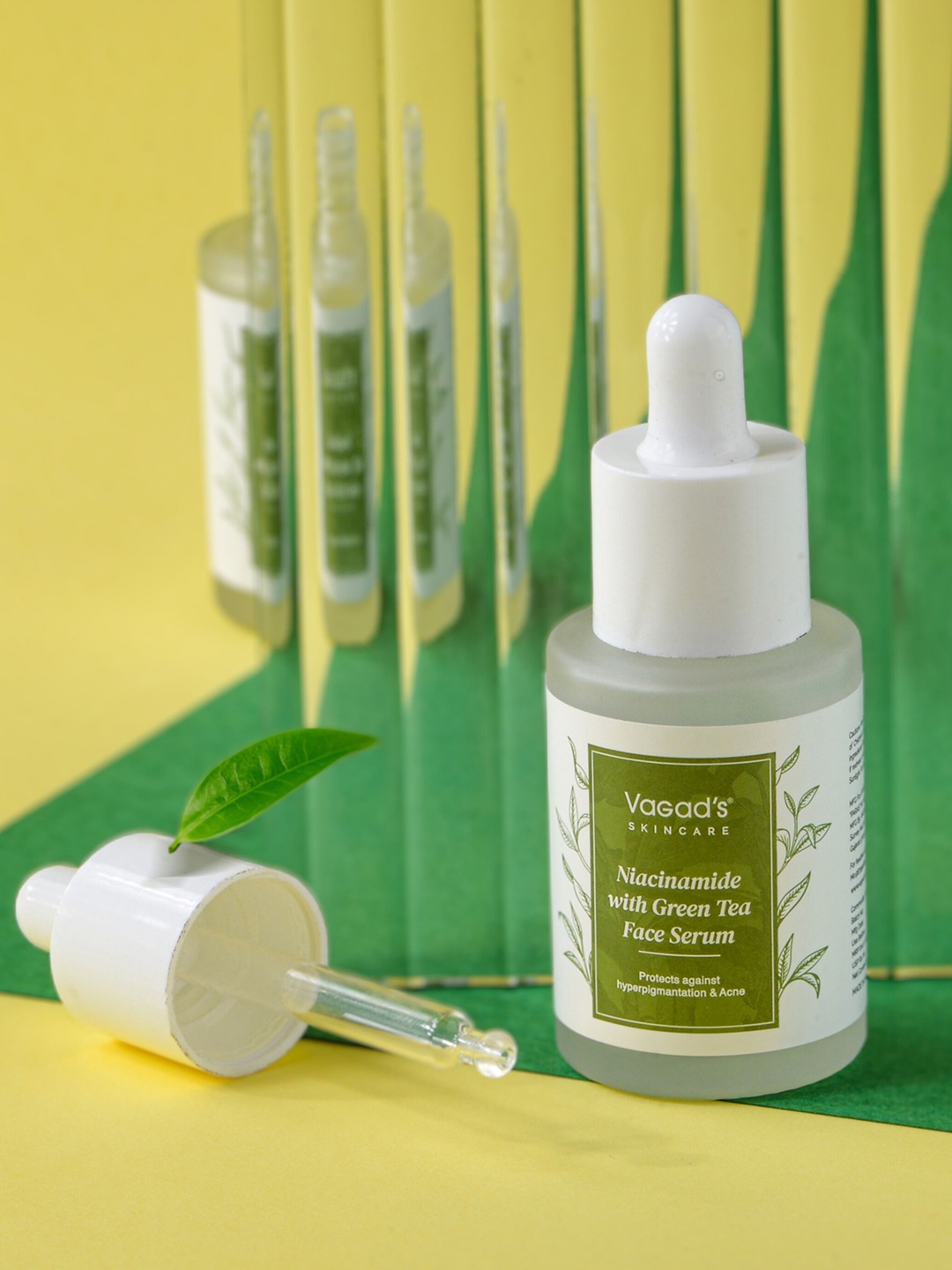 

Vagads 5% Niacinamide With Green Tea Face Serum - 30 ml, Transparent