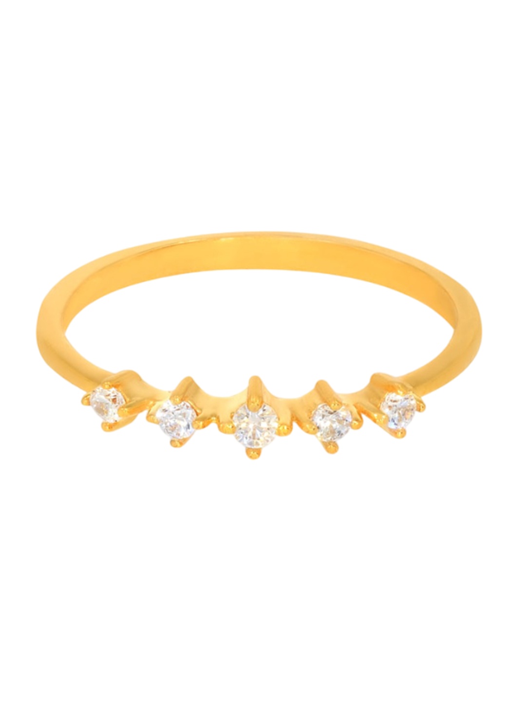 

BHIMA 22K Hallmark 916 Purity Yellow Gold Plain Stone Ring