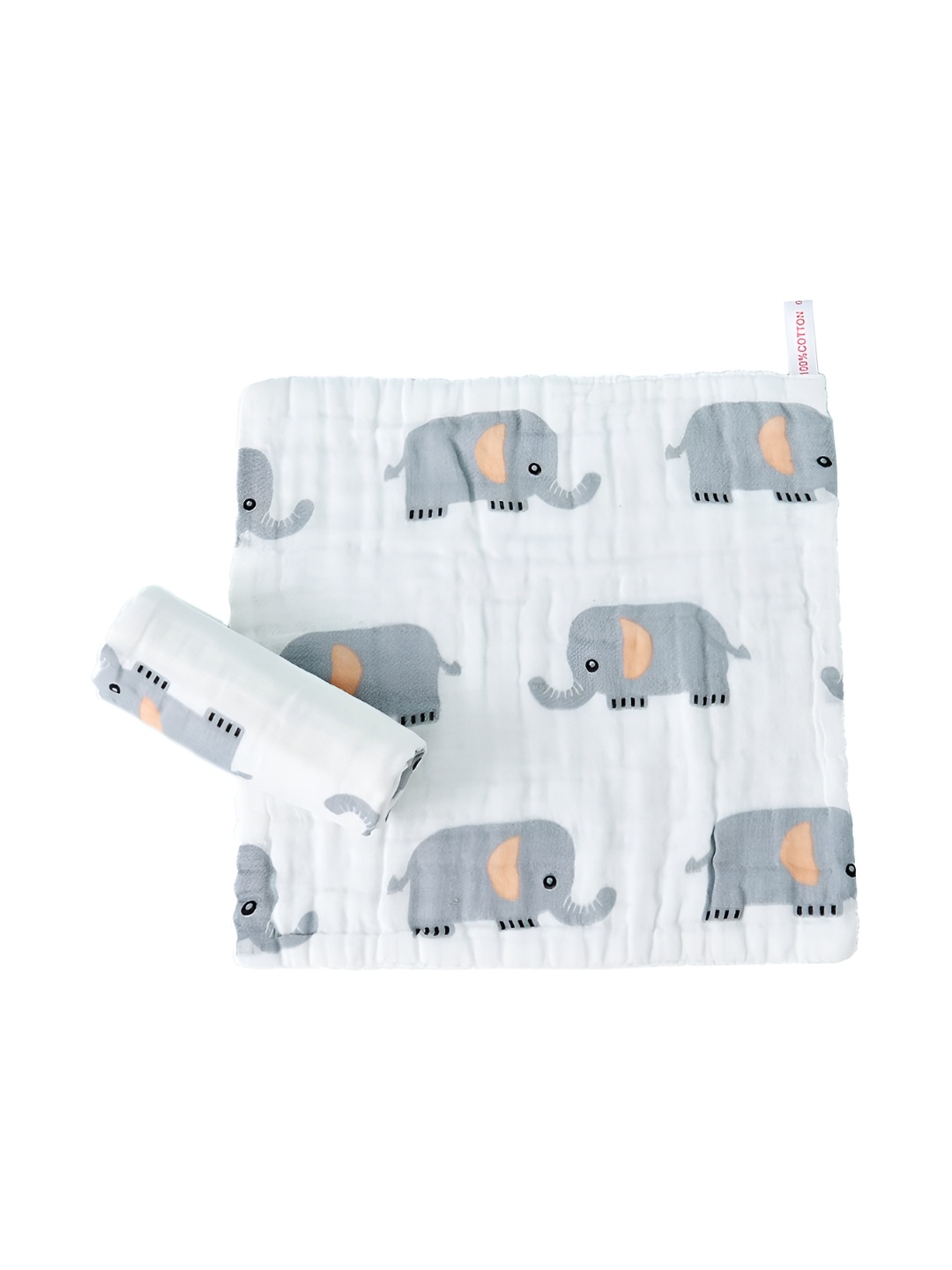 

SYGA Infants Baby Safety Cleaning Cloth Multi-Utility Napkin, Grey