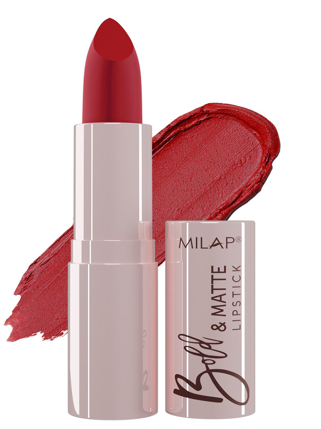 

MILAP Bold & Matte Lipstick 4.2g - Toasted 23, Red