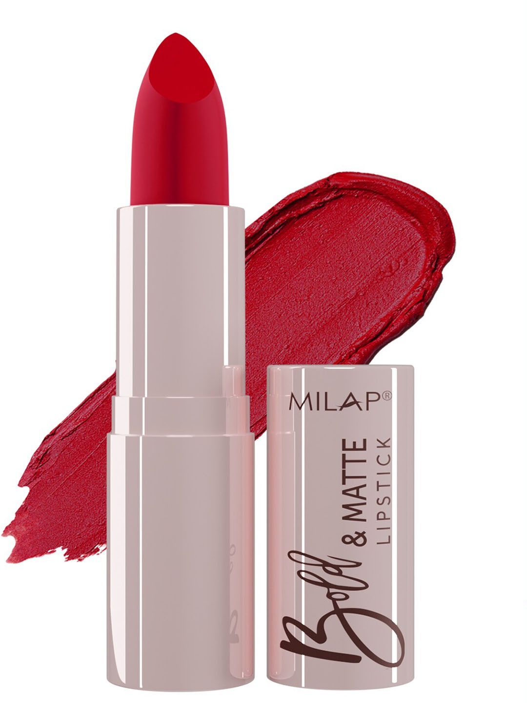 

MILAP Bold & Matte Lipstick 4.2g - Fiery Fashion 03, Red