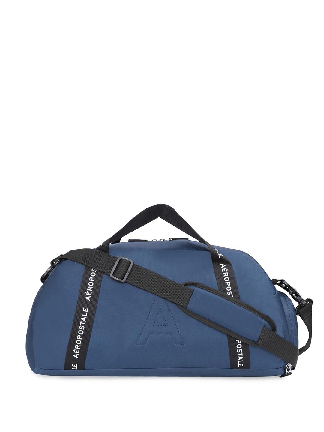

Aeropostale Unisex Printed Medium Duffel Bag, Navy blue
