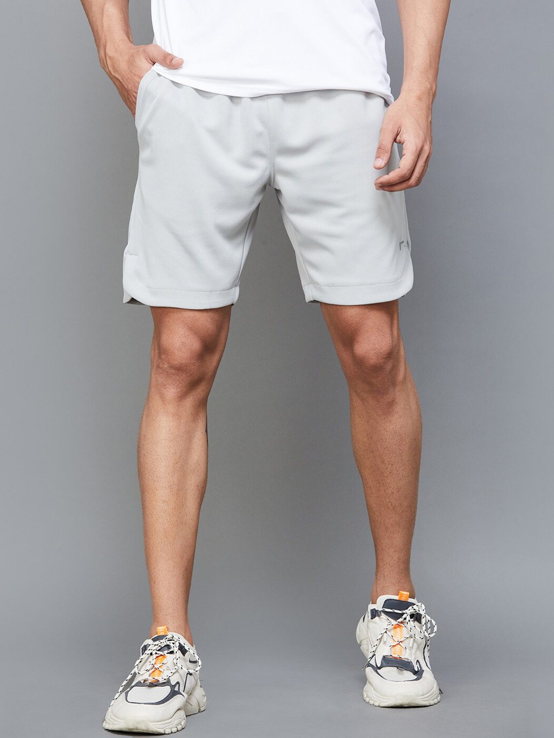 

Fame Forever by Lifestyle Men Mid-Rise Shorts, Grey