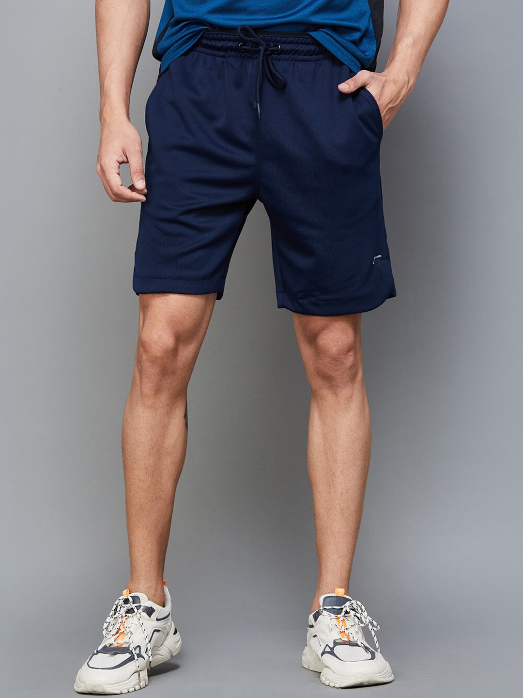 

Fame Forever by Lifestyle Men Mid-Rise Sports Shorts, Blue