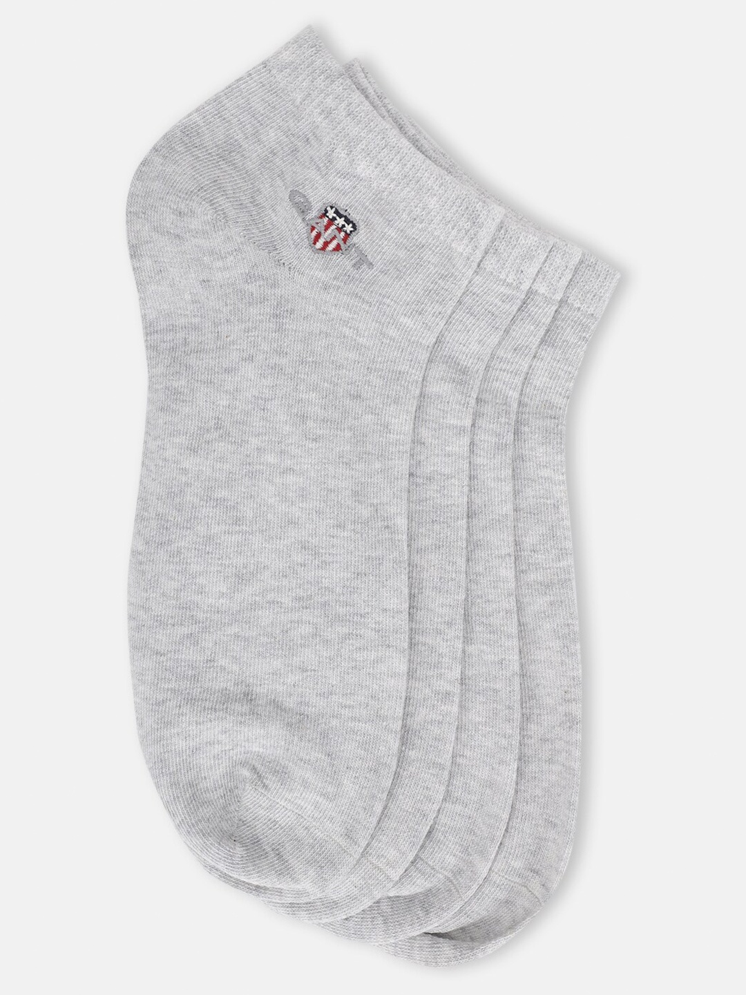 

GANT Men Pack of 2 Ankle Length Socks, Grey