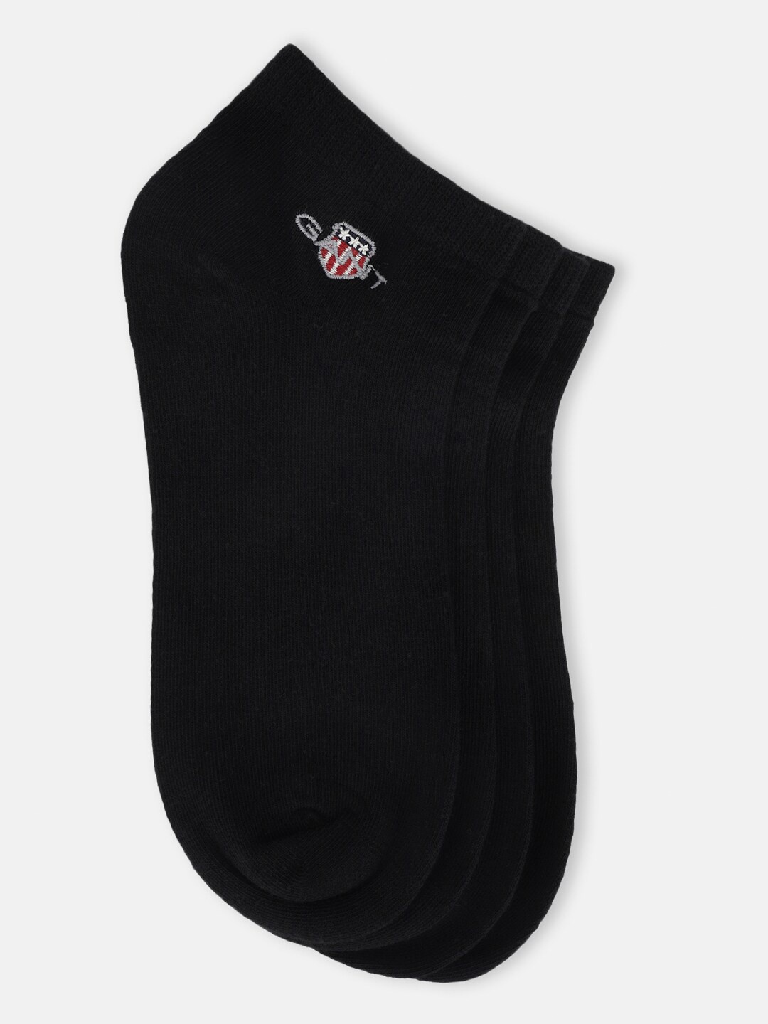

GANT Men Ankle Length Socks, Black