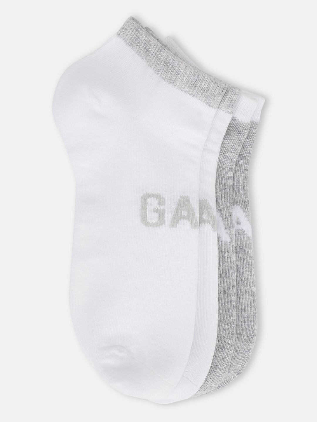 

GANT Men Pack Of 2 Printed Ankle Length Socks, Grey