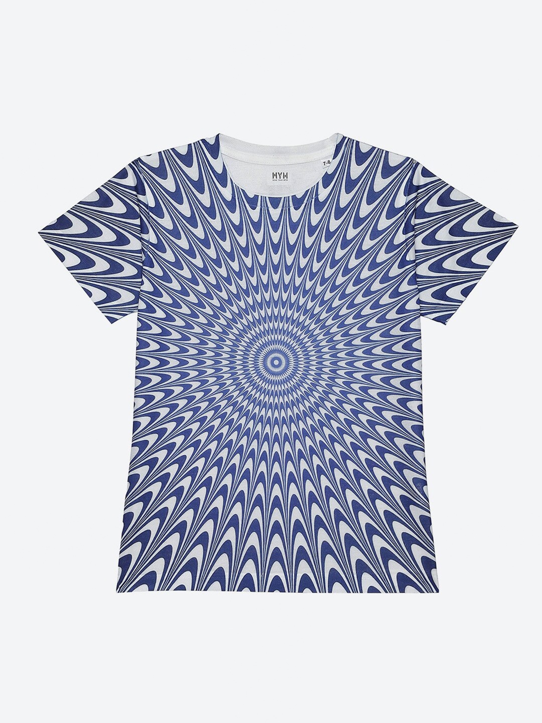 

Wear Your Mind Boys Printed Short Sleeves Round Neck T-shirt, Blue
