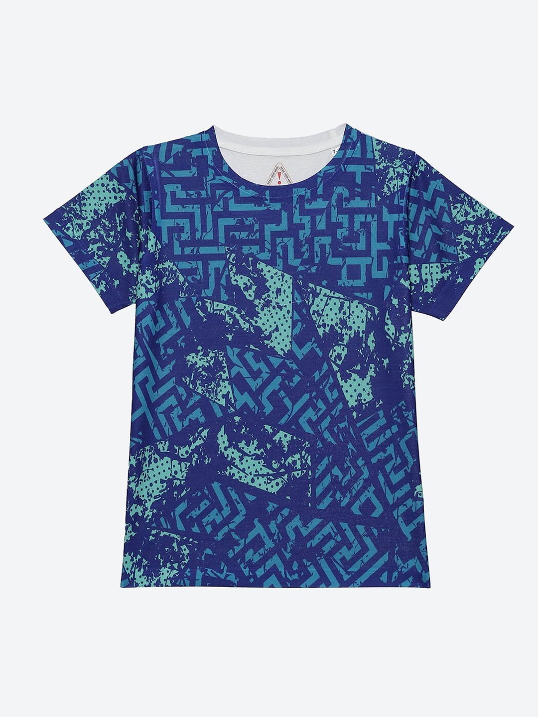 

Wear Your Mind Boys Printed Short Sleeves Round Neck T-shirt, Blue