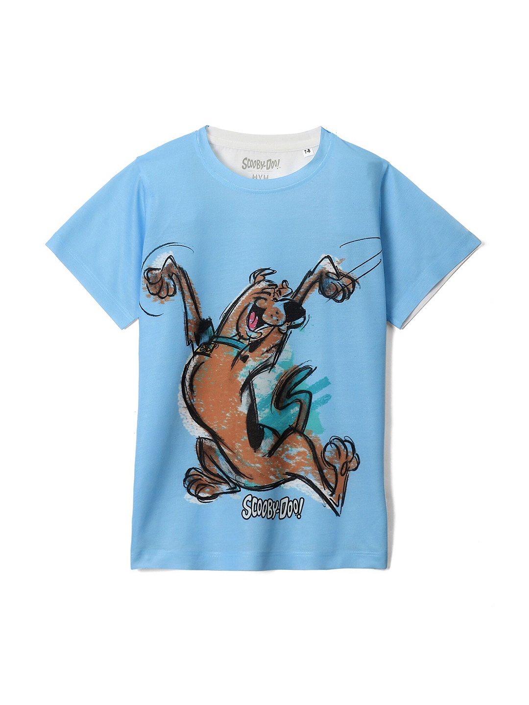 

Wear Your Mind Boys Scooby-Doo Printed T-shirt, Blue