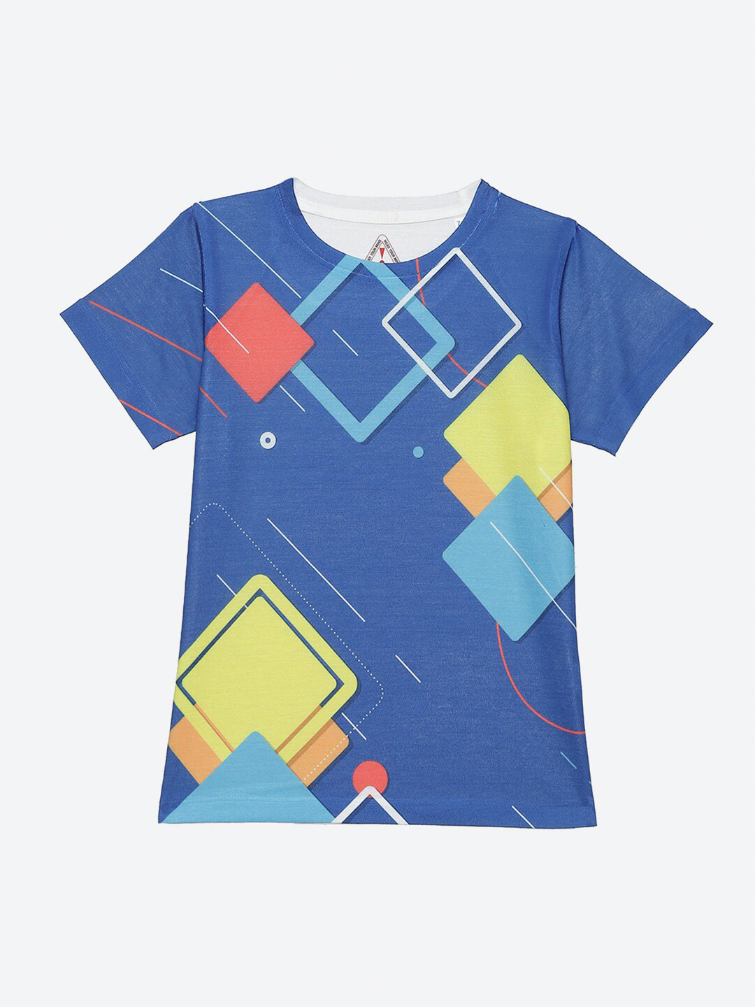

Wear Your Mind Boys Printed Round-Neck T-shirt, Blue