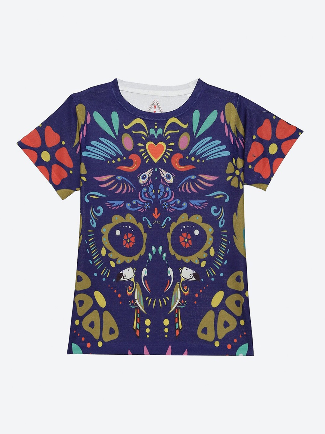 

Wear Your Mind Boys Printed Short Sleeves Round Neck T-shirt, Blue