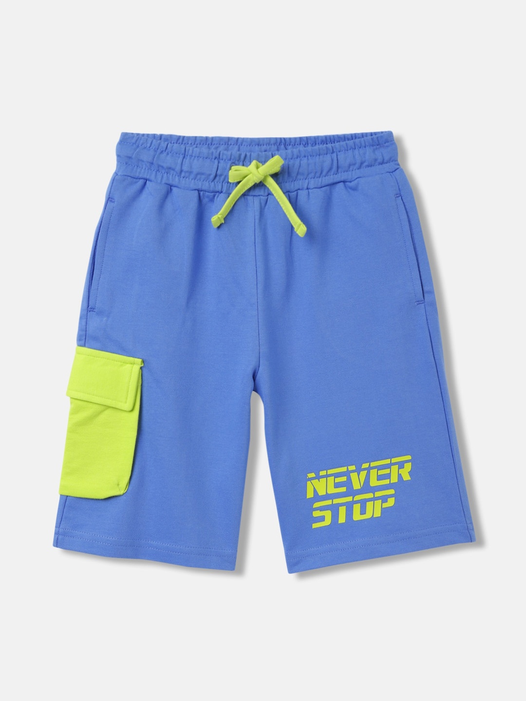 

Blue Giraffe Boys Mid Rise Pure Cotton Shorts