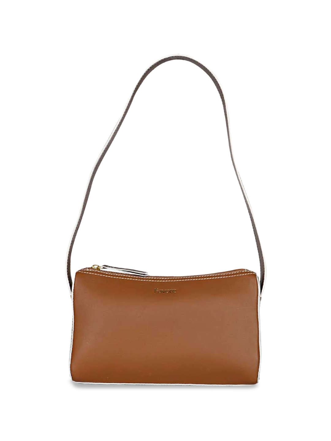 

Saint G Leather Miniature Sling Bag, Brown