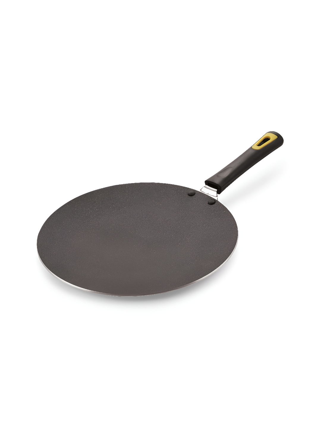 

ANJALI Black & Silver-Toned Aluminium Tava