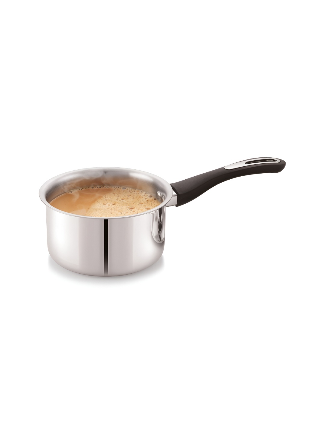 

ANJALI Steel & Black Stainless Steel Sauce Pan