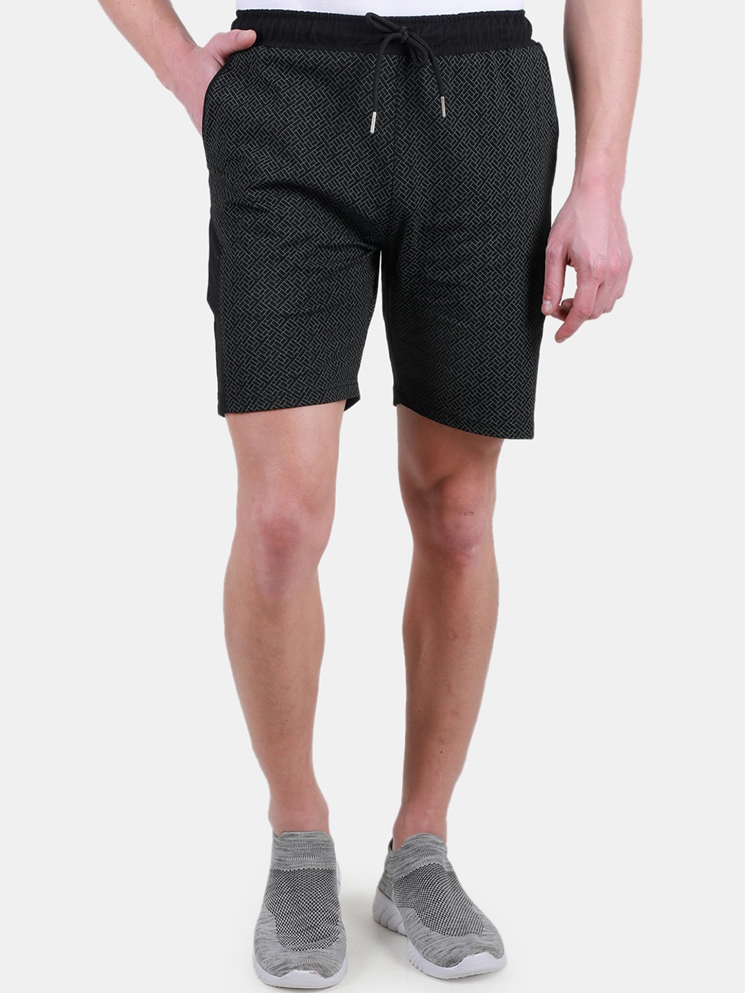 

Duke Men High-Rise Shorts, Black