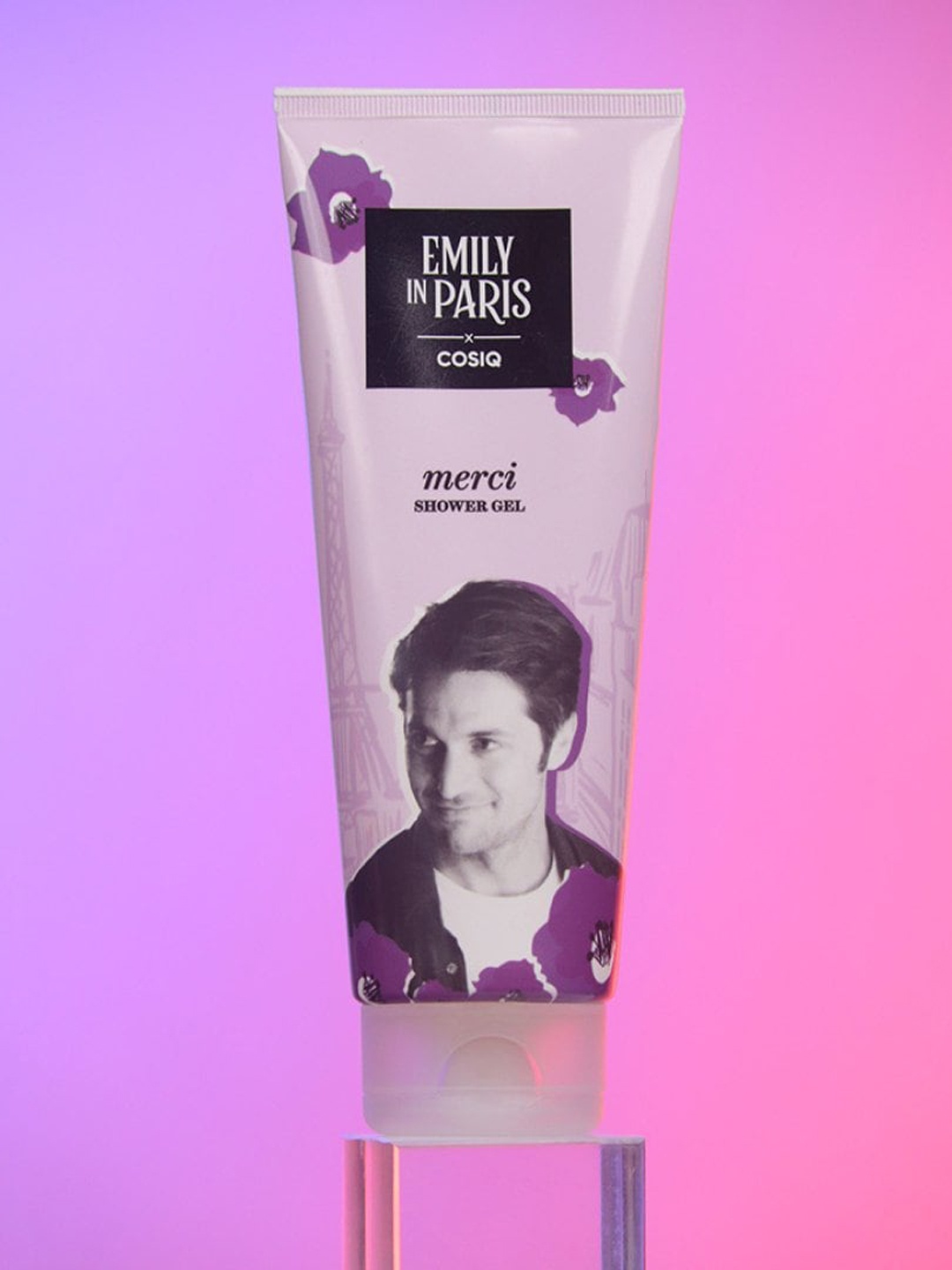 

CosIQ Emily in Paris Gabriels Merci Body Shower Gel With Aloe Vera - 200ml, Purple