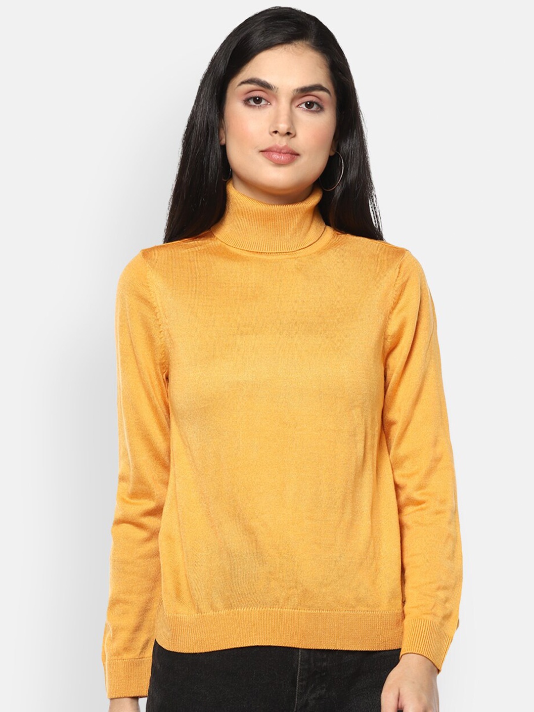 

Van Heusen Woman Turtle Neck Sweater, Yellow