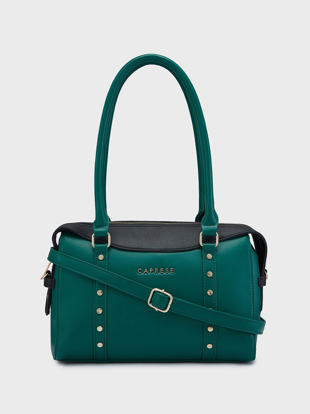 

Caprese Structured Handheld Bag, Green