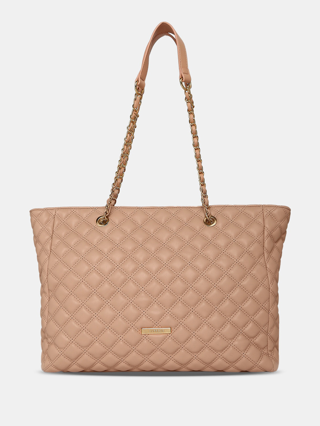 

Caprese Structured Shoulder Bag, Pink
