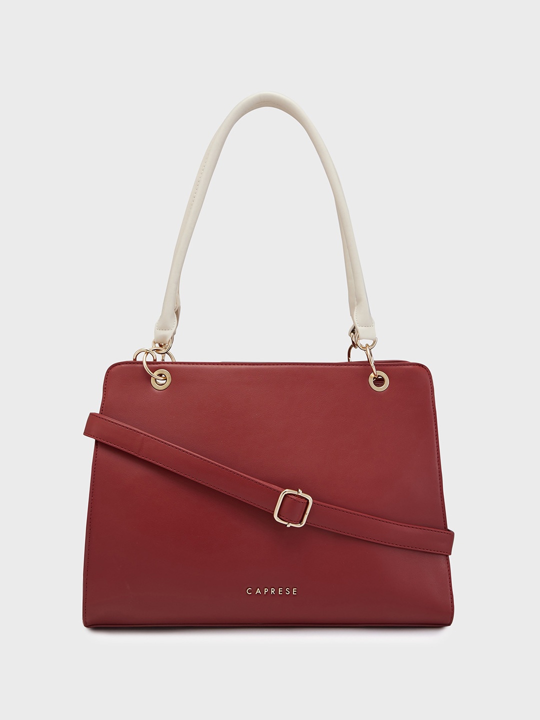 

Caprese Structured Shoulder Bag, Brown