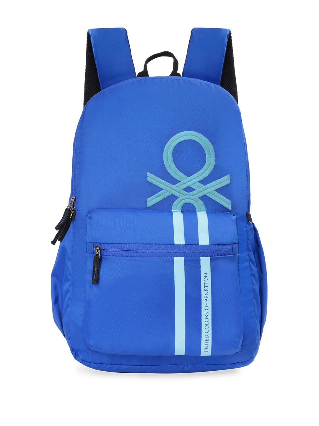 

United Colors of Benetton Fiesco Brand Logo Backpack, Blue