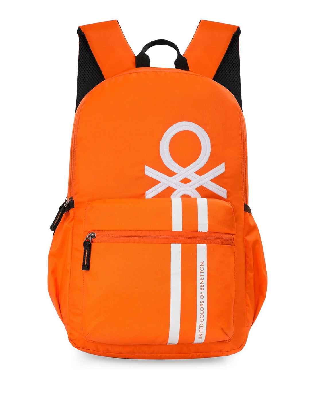 

United Colors of Benetton Fiesco Brand Logo Backpack, Orange