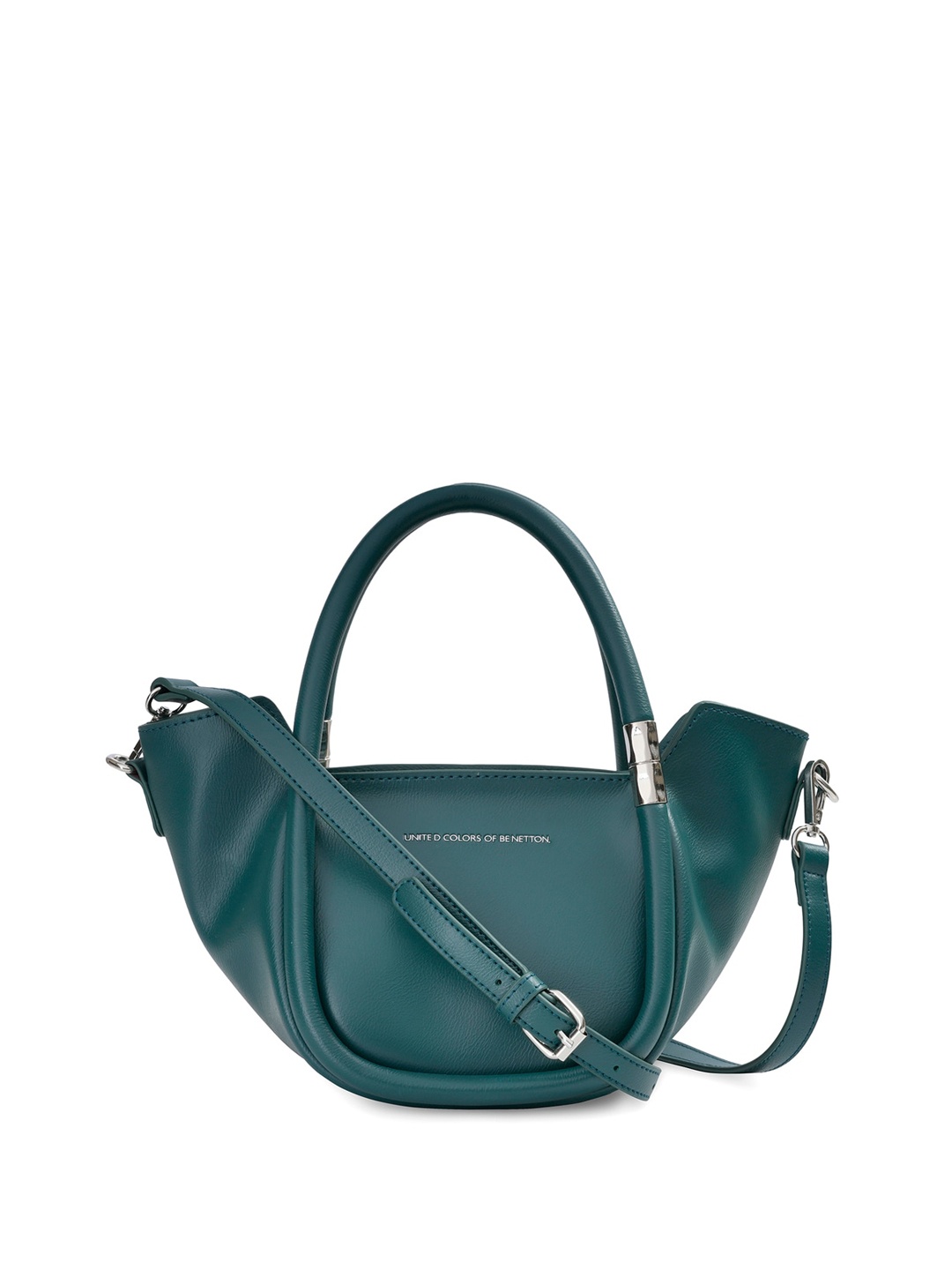 

United Colors of Benetton Half Moon Mini Handheld Bag, Green