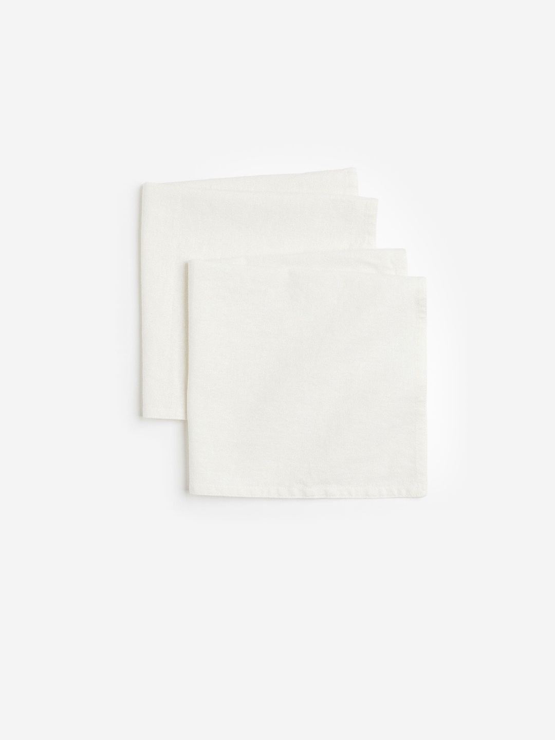 

H&M White 2-Pack Linen-Blend Napkins