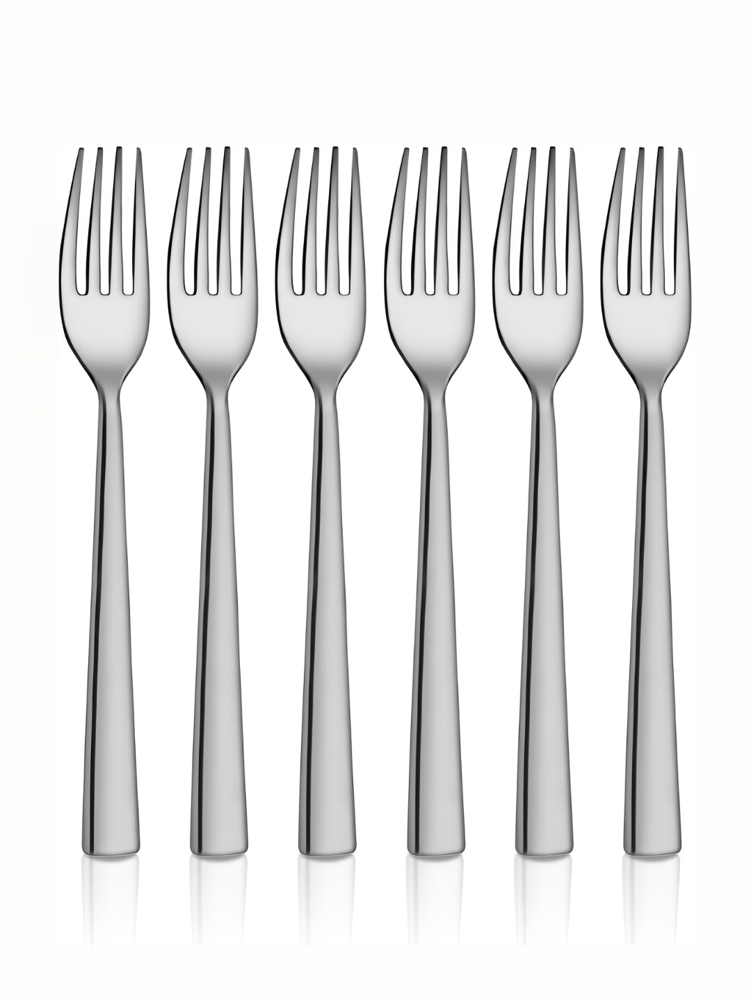 

Shri & Sam Silver Toned 6 Pieces Stainless Steel Dessert Forks