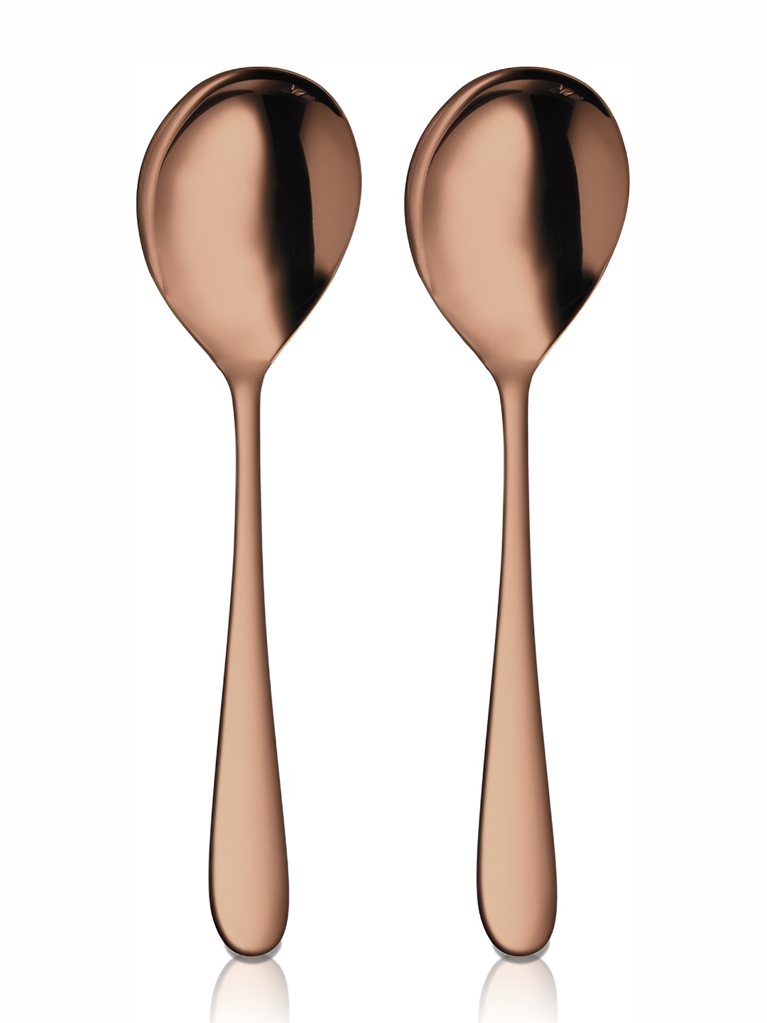 

Shri & Sam Rose Gold Coloured 2 Pieces Stainless Steel Serving Spoons