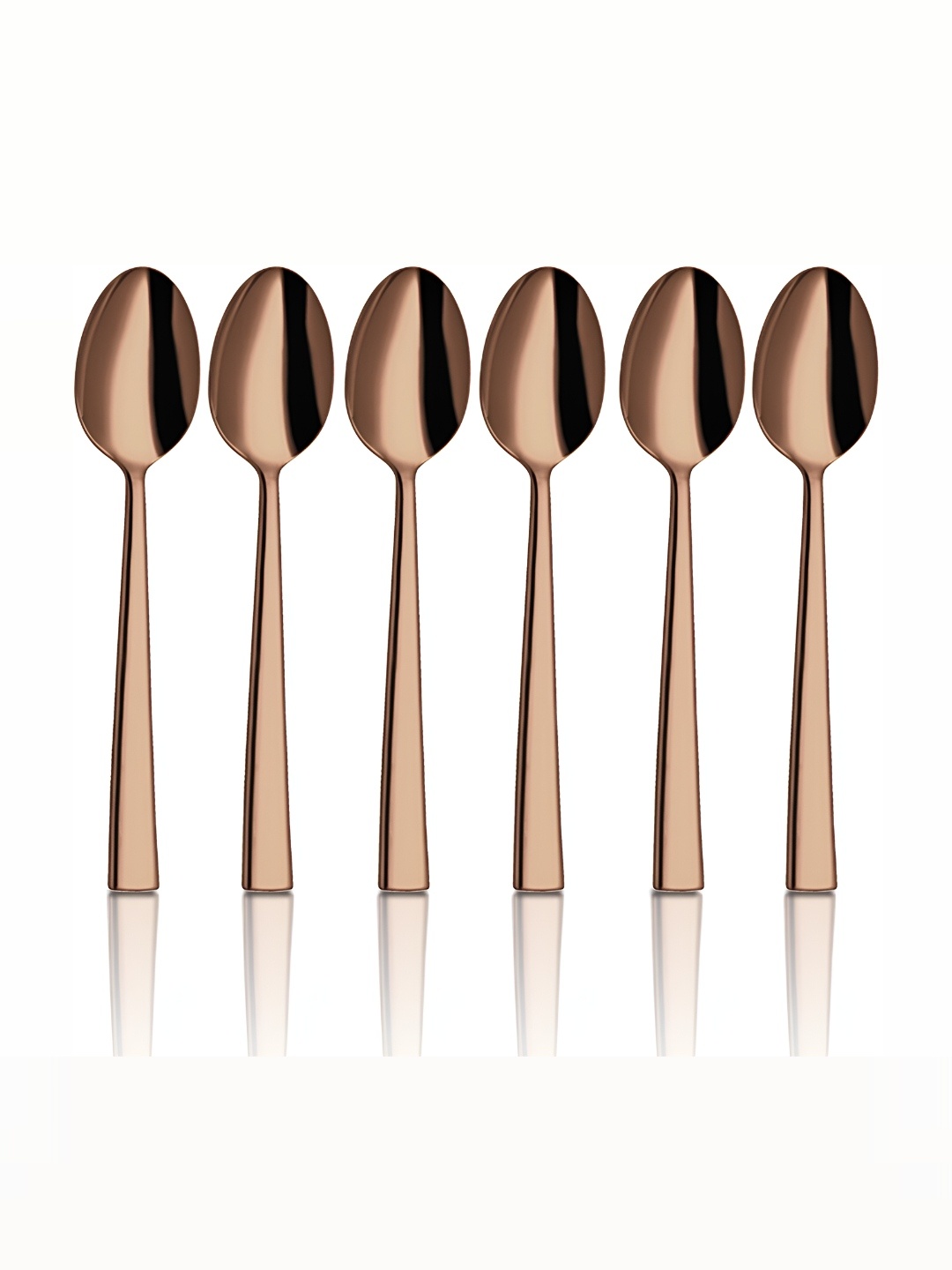 

Shri & Sam Rose Gold 6 Pieces Stainless Steel Baby Spoons