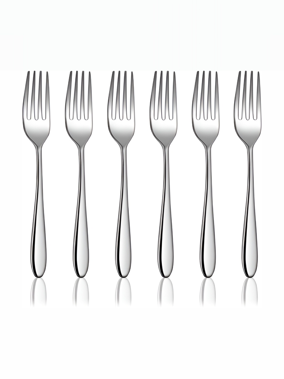 

Shri & Sam 6 Pieces Stainless Steel Tea Forks, Silver