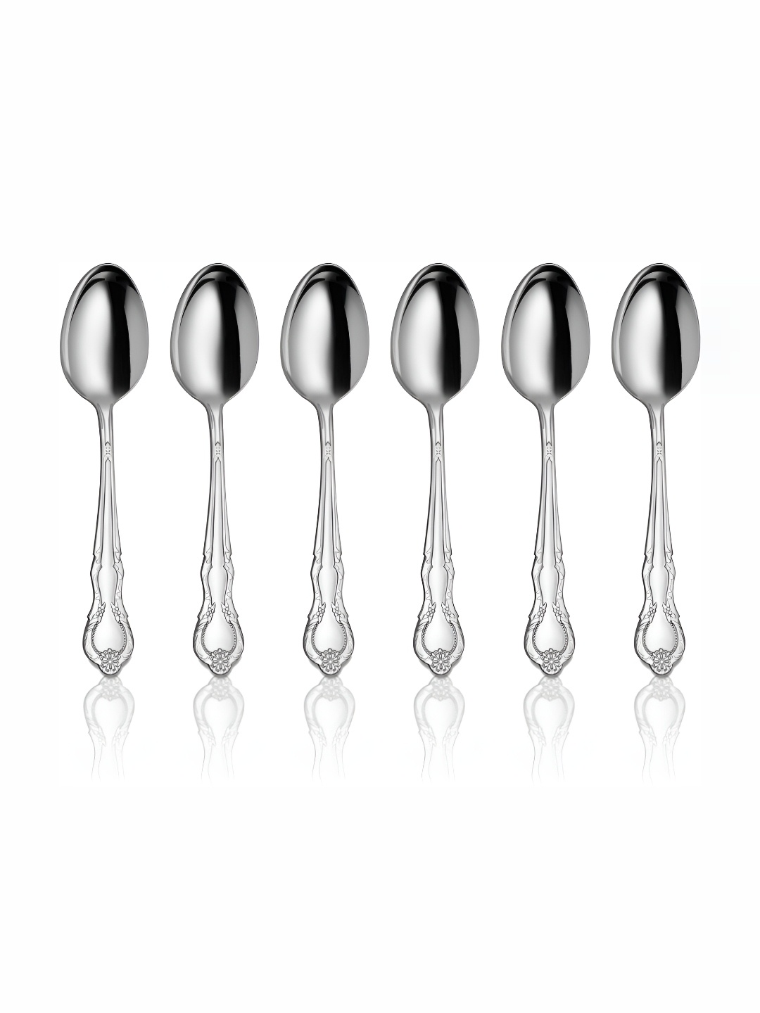 

Shri & Sam Vintage 6 Pieces Grey Vintage Desert Spoons