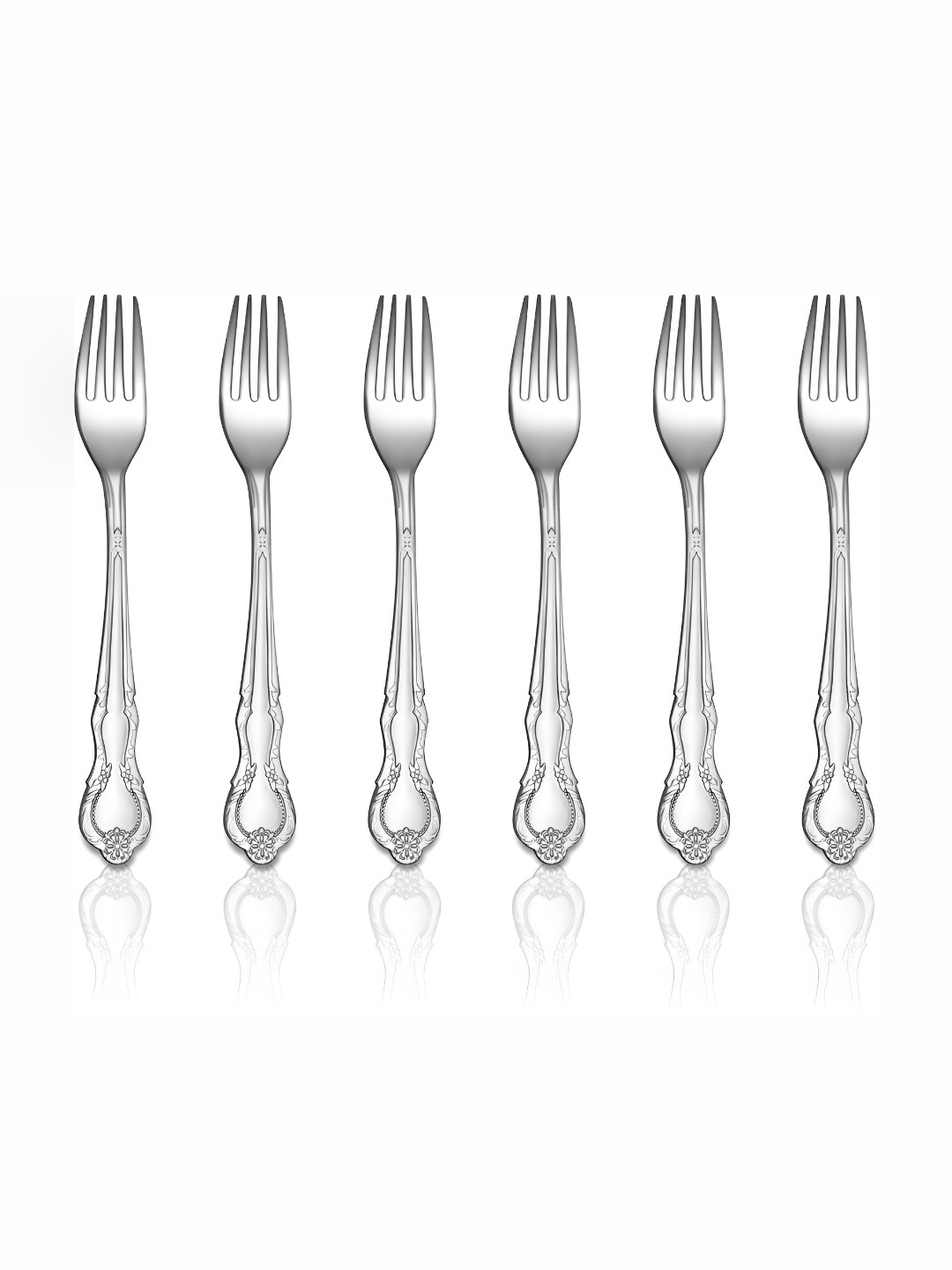 

Shri & Sam Silver Toned 6 Pieces Stainless Steel Dinner Forks