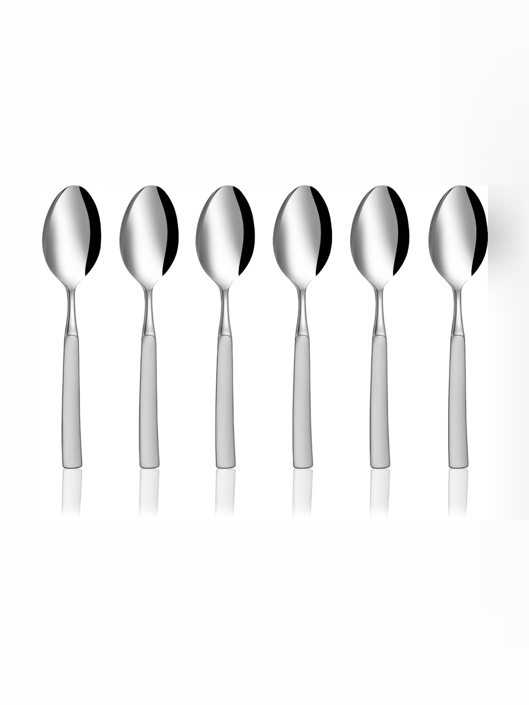 

Shri & Sam Silver Toned Jewel 6-Pcs Stainless Steel Coffee Spoons