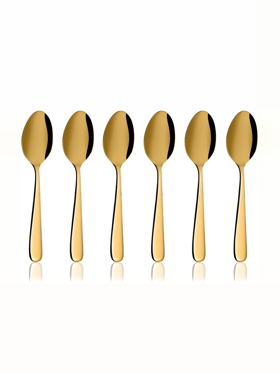 

Shri & Sam Gold Toned 6 Pieces Dessert Spoon Cutlery Set