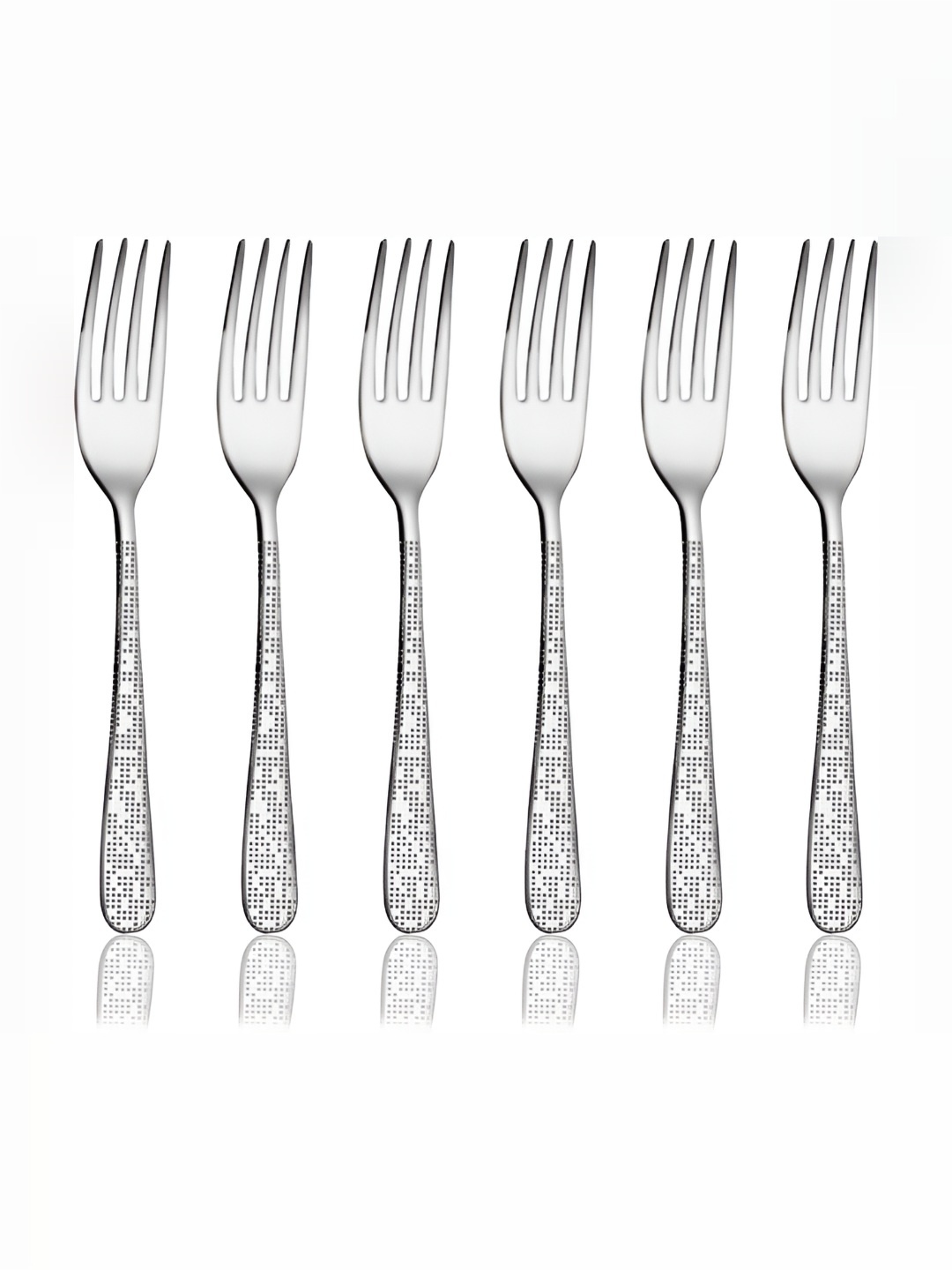 

Shri & Sam Silver 6 Pieces Stainless Steel Fork