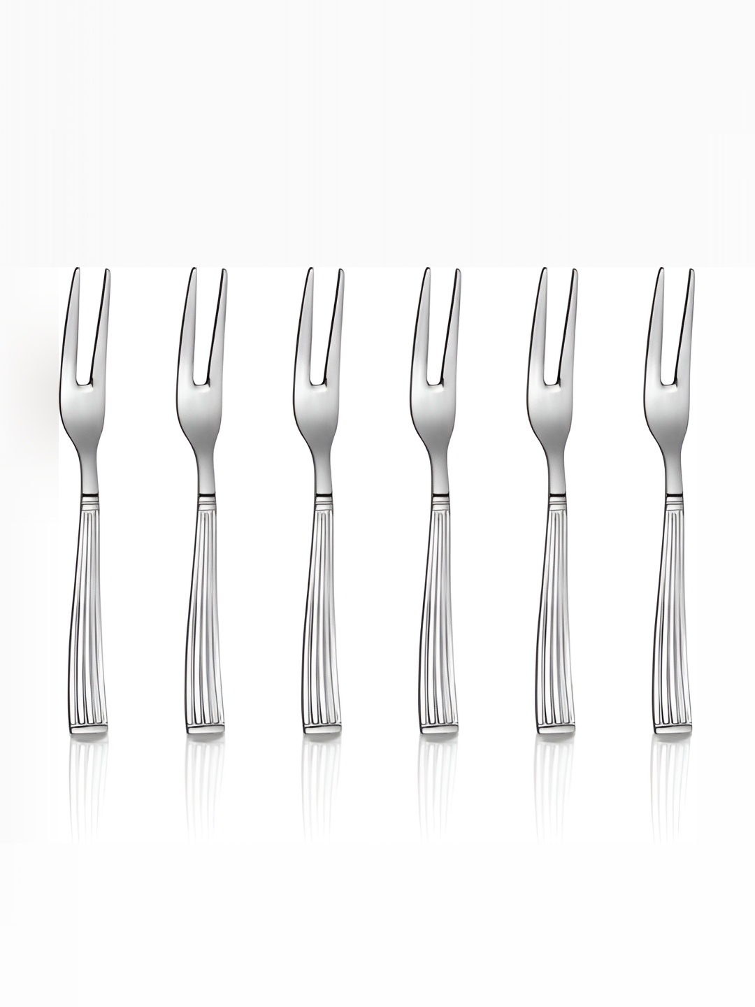 

Shri & Sam 6 Pieces Grey Fruit Fork Cutlery Set