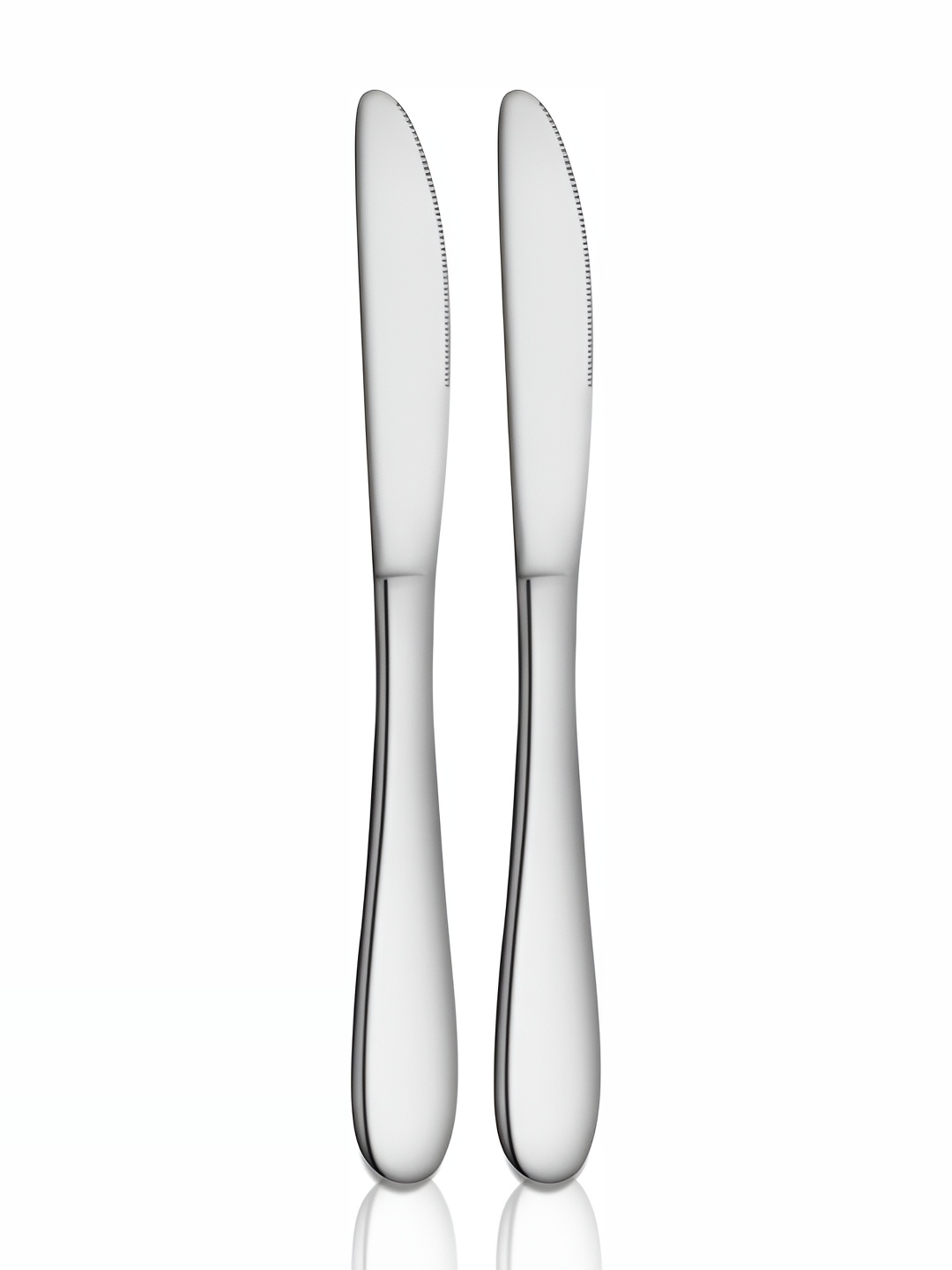 

Shri & Sam Stainless Steel 2 Pieces Dessert Knife, Silver