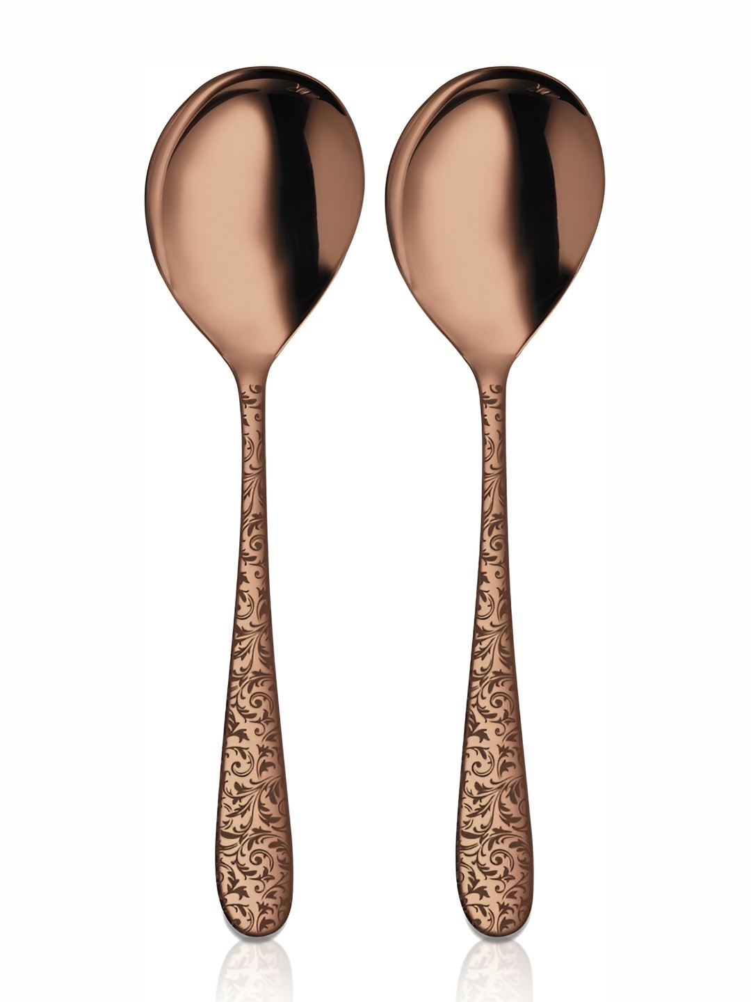 

Shri & Sam Rose Gold 6 Pieces Stainless Steel Serving Spoon