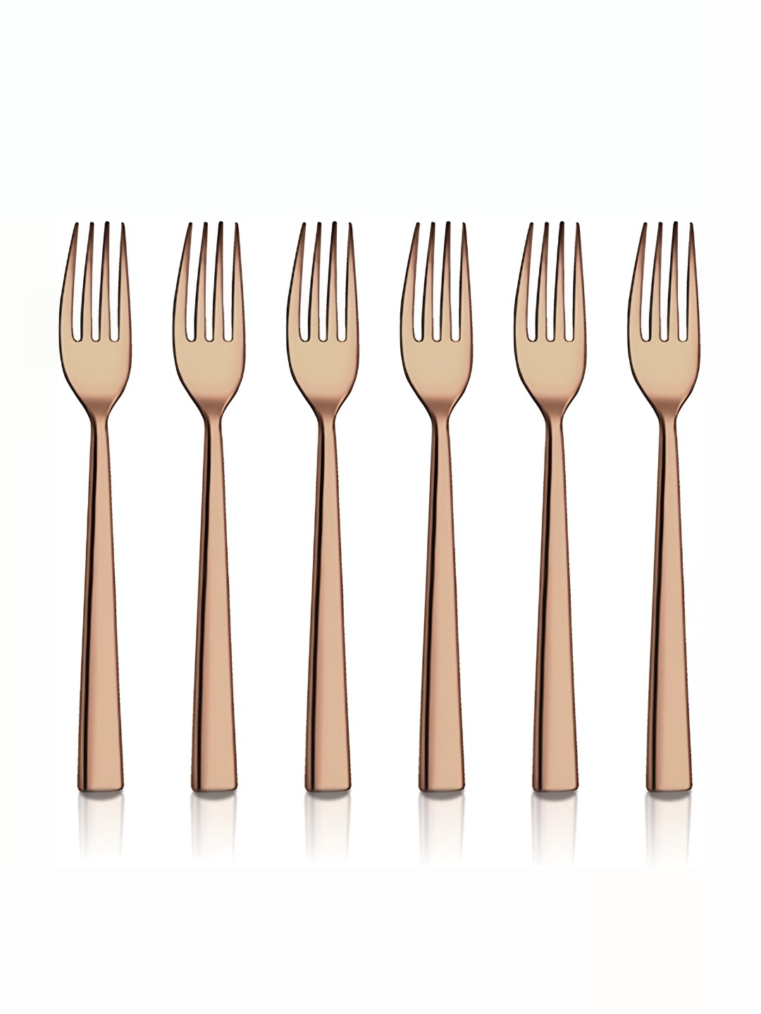 

Shri & Sam Rose Gold 6-pcs PVD Coating Stainless Steel Tea Forks