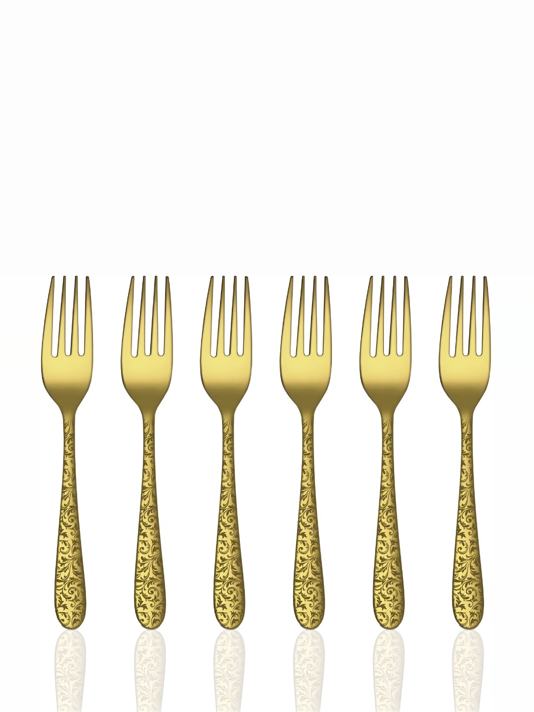 

Shri & Sam Jasmine 6-Pcs Beige Baby Forks