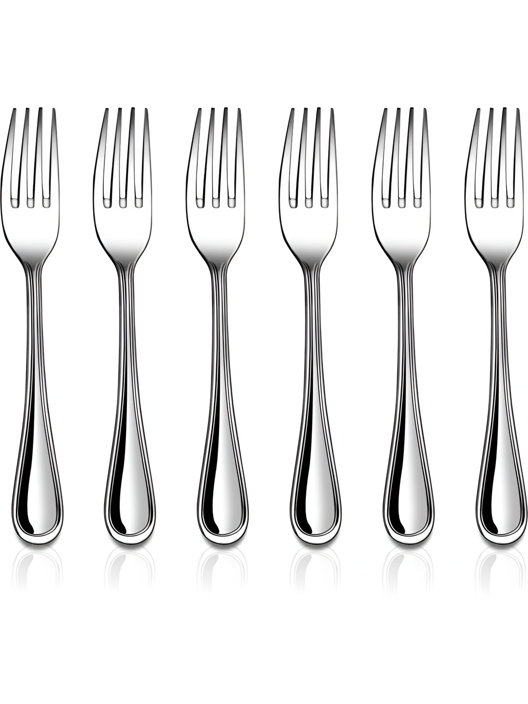 

Shri & Sam Gourmet Grey 6 Pieces Dessert Forks