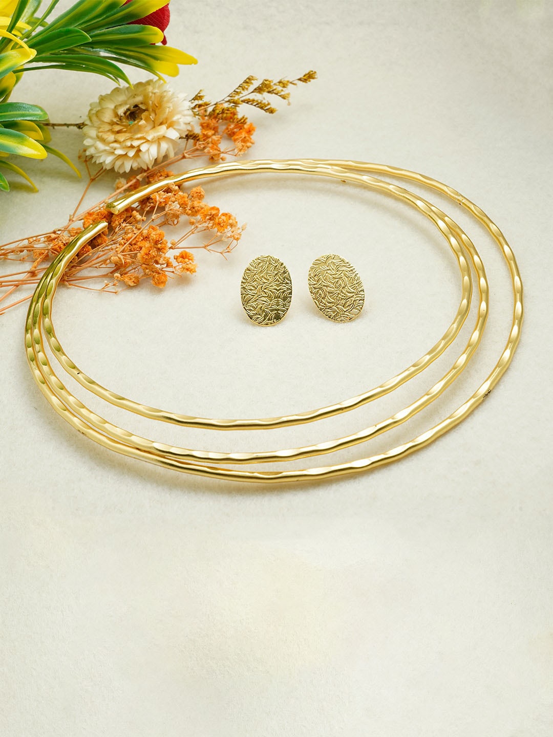 

VIRAASI Gold-Plated Hasli Jewellery Set