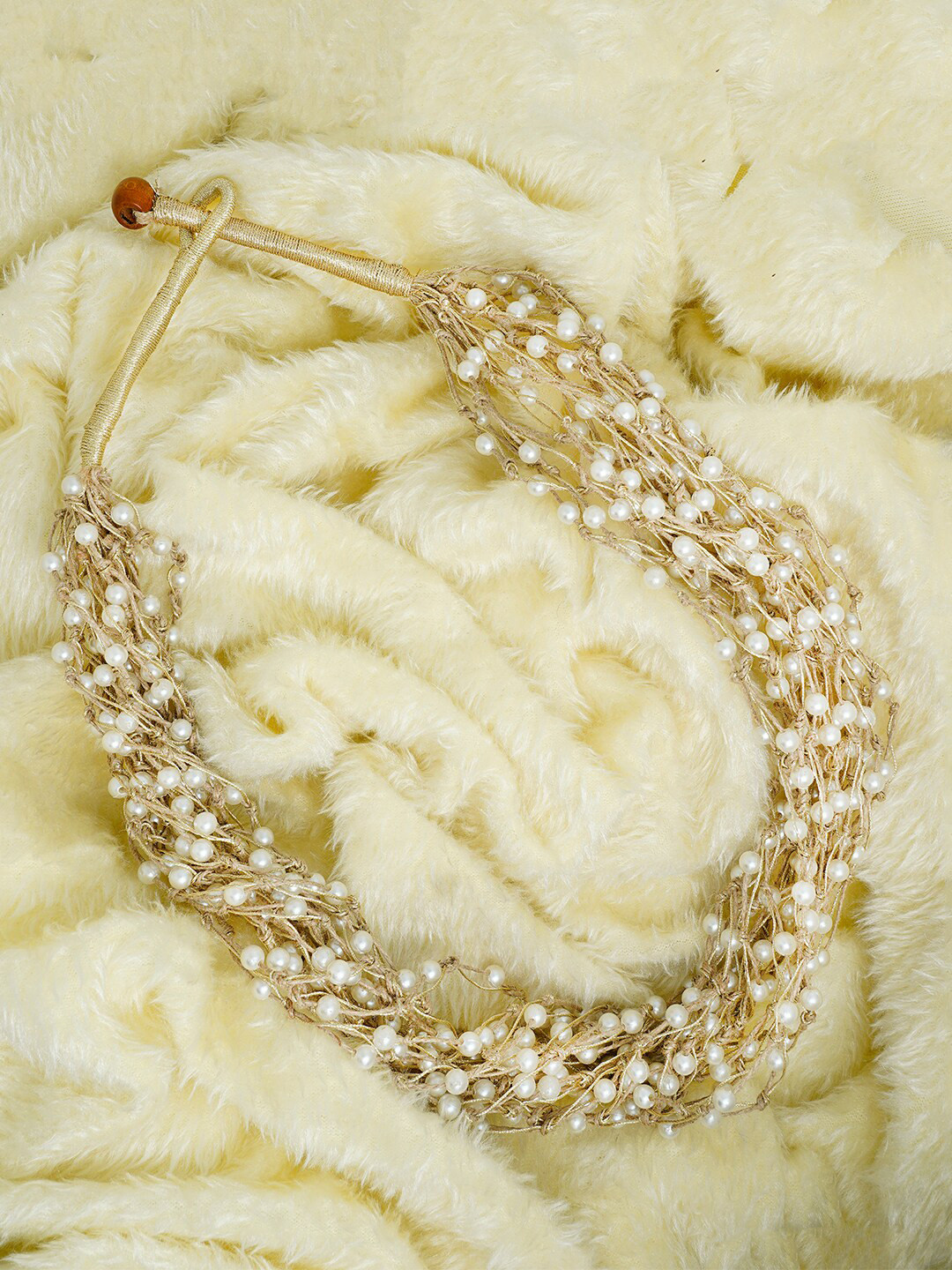 

VIRAASI Gold-Plated Beaded Necklace