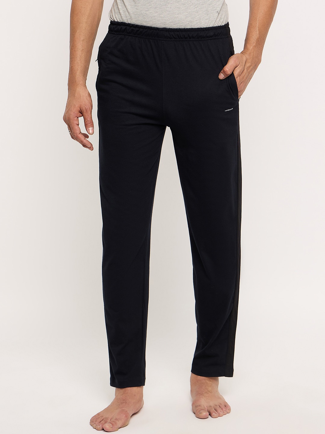 

Okane Men Mid Rise Lounge Pants, Navy blue