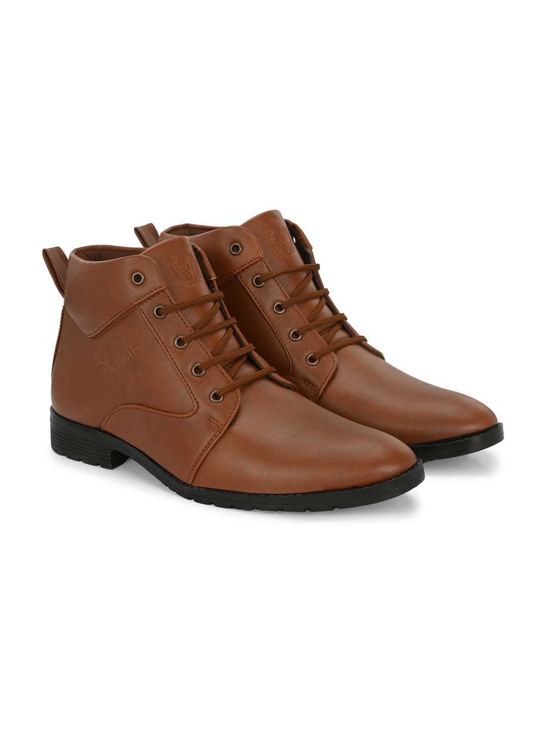 

Vellinto Howard Men Lace Up Regular Boots, Tan