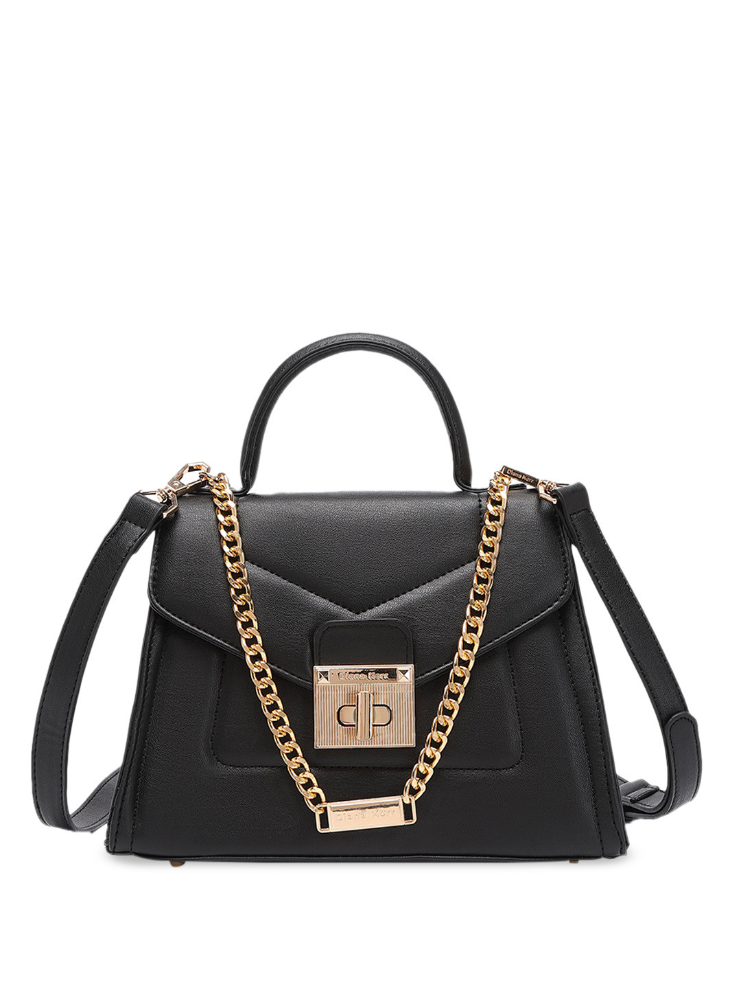 

Diana Korr PU Structured Shoulder Bag, Black